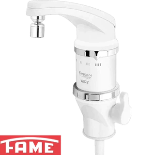 Torneira Elétrica Fame Elegance 4 Temperaturas 5400W Branca
