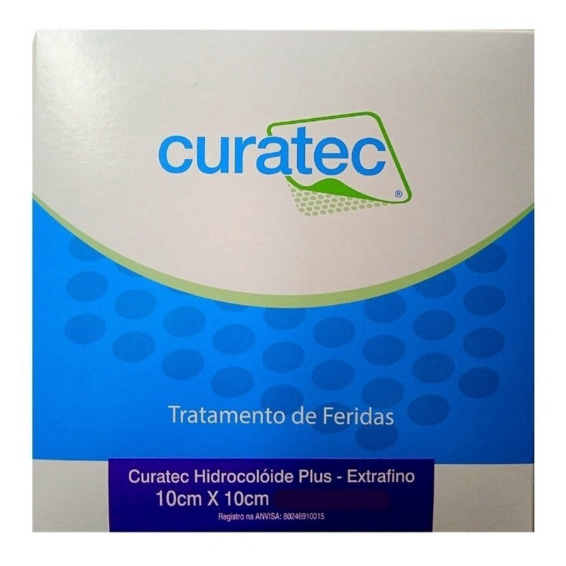 Curativo Hidrocolóide Standard 10x10 Curatec | Shopee Brasil