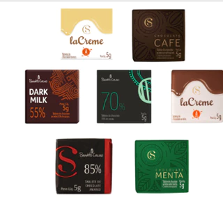 Kit com 50 Tabletes 5g Cacau Show em Oferta na Shopee