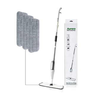 Mop Spray Magico Esfregão Com Reservatorio Rodo De Limpeza 3 Refis Microfibra