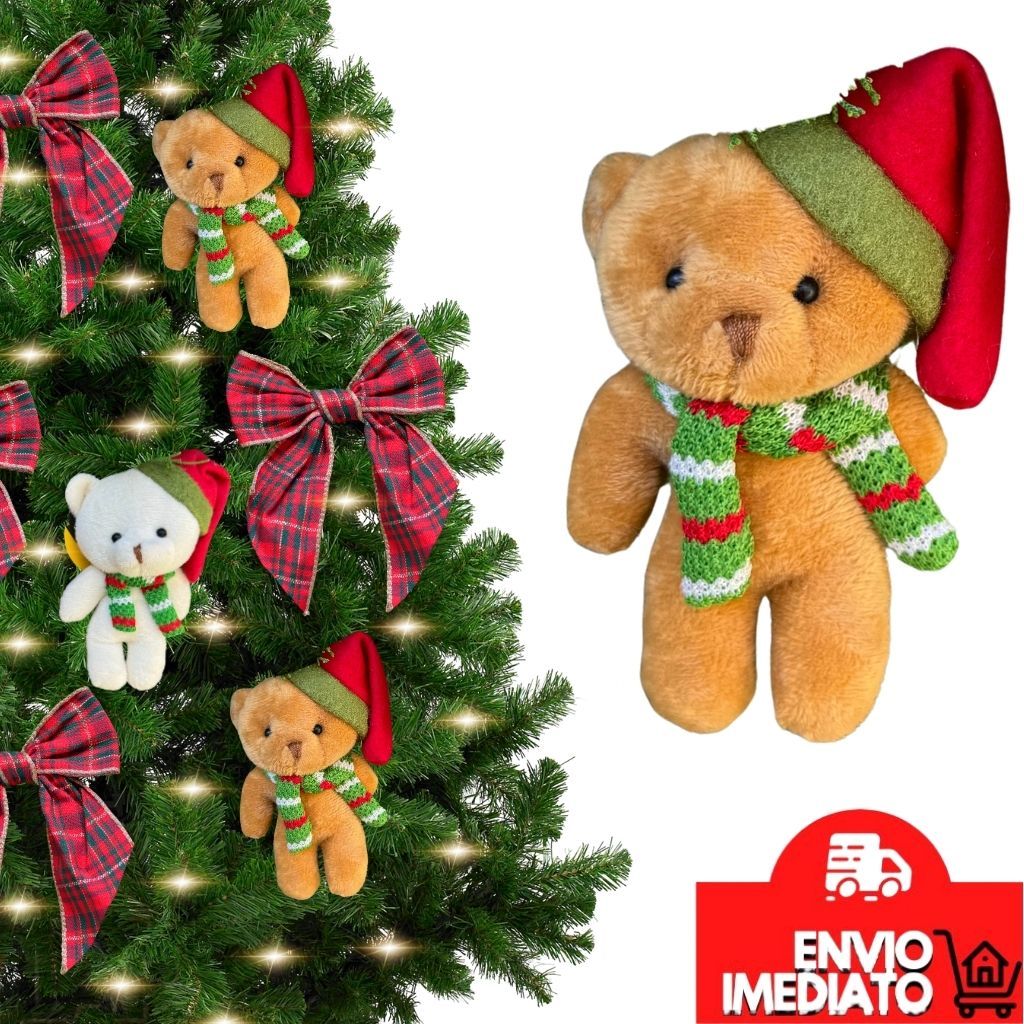 Enfeite Natal Urso Natalino Pendente rvore De Natal Guirlanda 