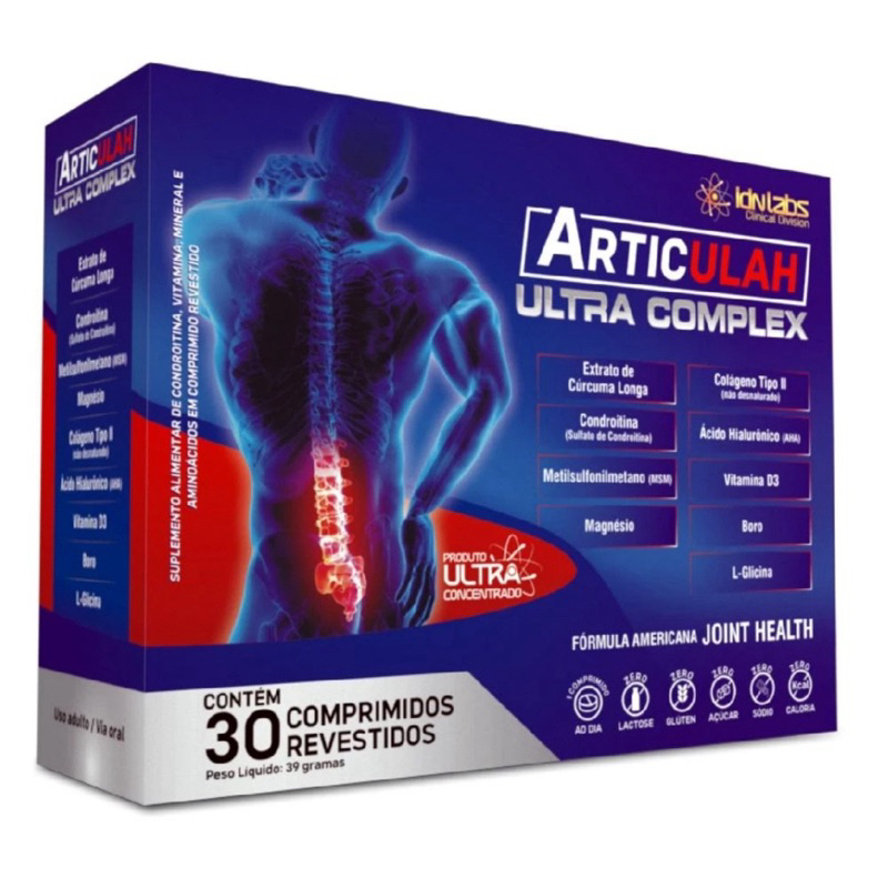 Articulah Ultra Complex Ultra Concentrado 30 Comprimidos | Shopee Brasil