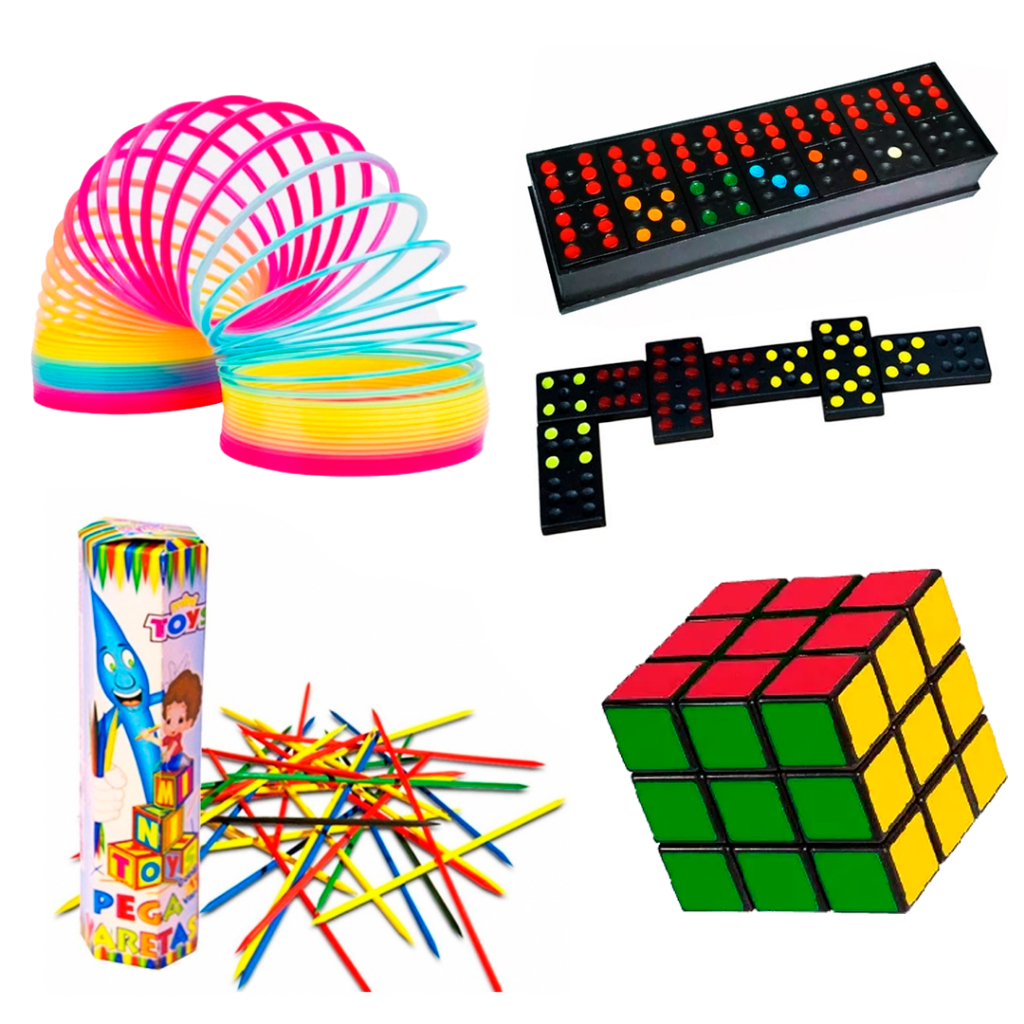 Kit 80 Brinquedos Lembrancinha Atacado Dia das Crianças Cubo Mágico ...
