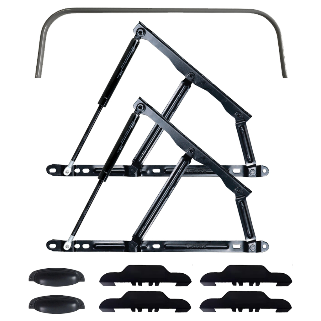Kit completo articulação cama box baú casal 800N