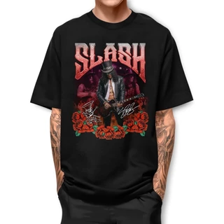 Camiseta Basica Slash Guitar Algodao Manga Curta WINTER Top