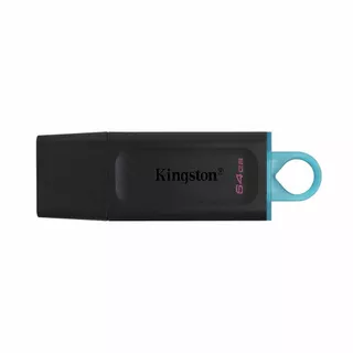 Pendrive Kingston DTX 64 GB Exodia - Preto/Azul