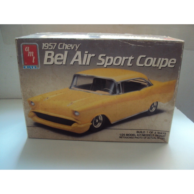 Bel Air Sport Coupe 1957 - AMT - No estado - Kit para montar