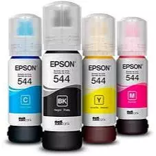 Combo de Tintas Epson T544 L1110 L1210 L3110 L3150 L3160 L3210 L3250 L3251 L3260 L5190 L5290 L5590