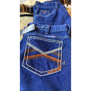 calça masculina jeans country tradicional 100% algodão
