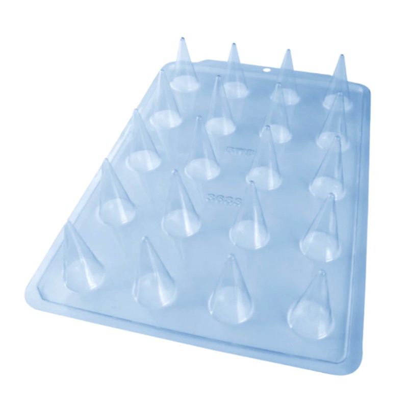 1~5 Forma para Chocolate SUPORTE CONE Cod. 3683 Semiprofissional Simples - BWB