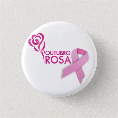 Botton Outubro Rosa - 4,5cm | Shopee Brasil