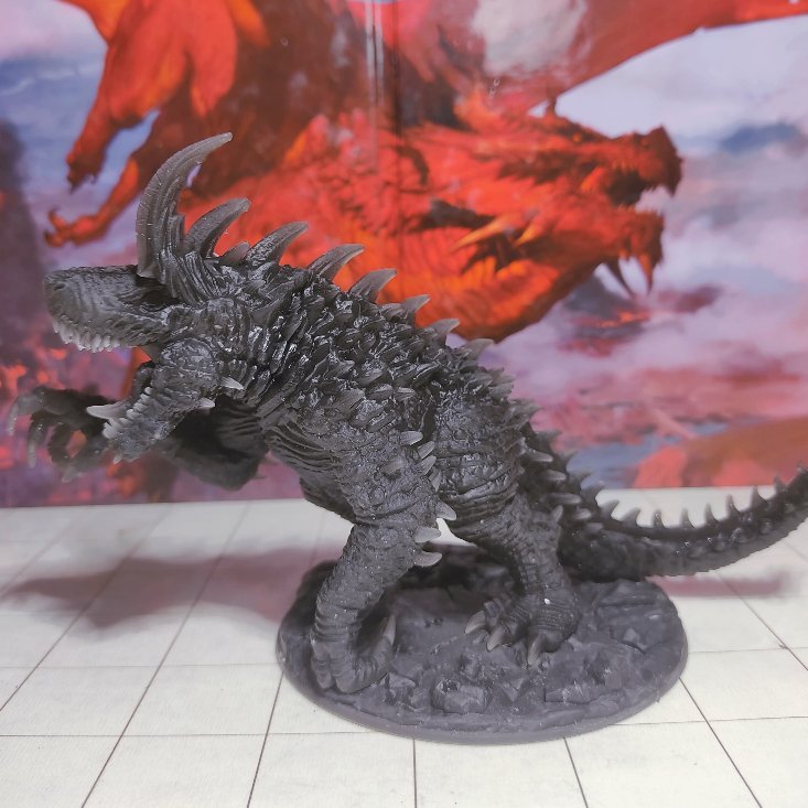 Miniatura RPG TARRASQUE d&d DnD Chefão Dungeons and Dragons