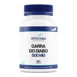 Garra Do Diabo 500 MG 180 Cápsulas - Harpagophytum Procumbens