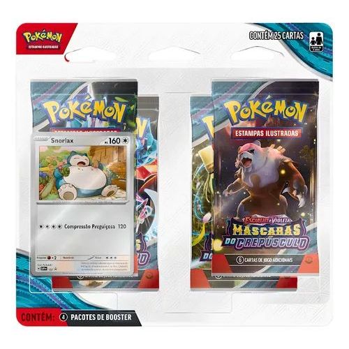 POKEMON MASCARAS DO CREPUSCULO BLISTER QUADRUPLO
