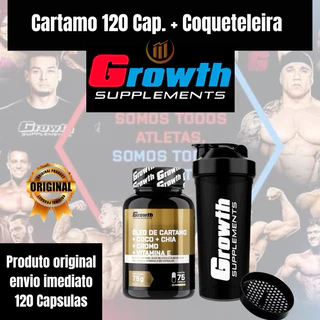Óleo de Cártamo + Coco + Chia + Cromo + Vitamina E Growth Growth Suplementos