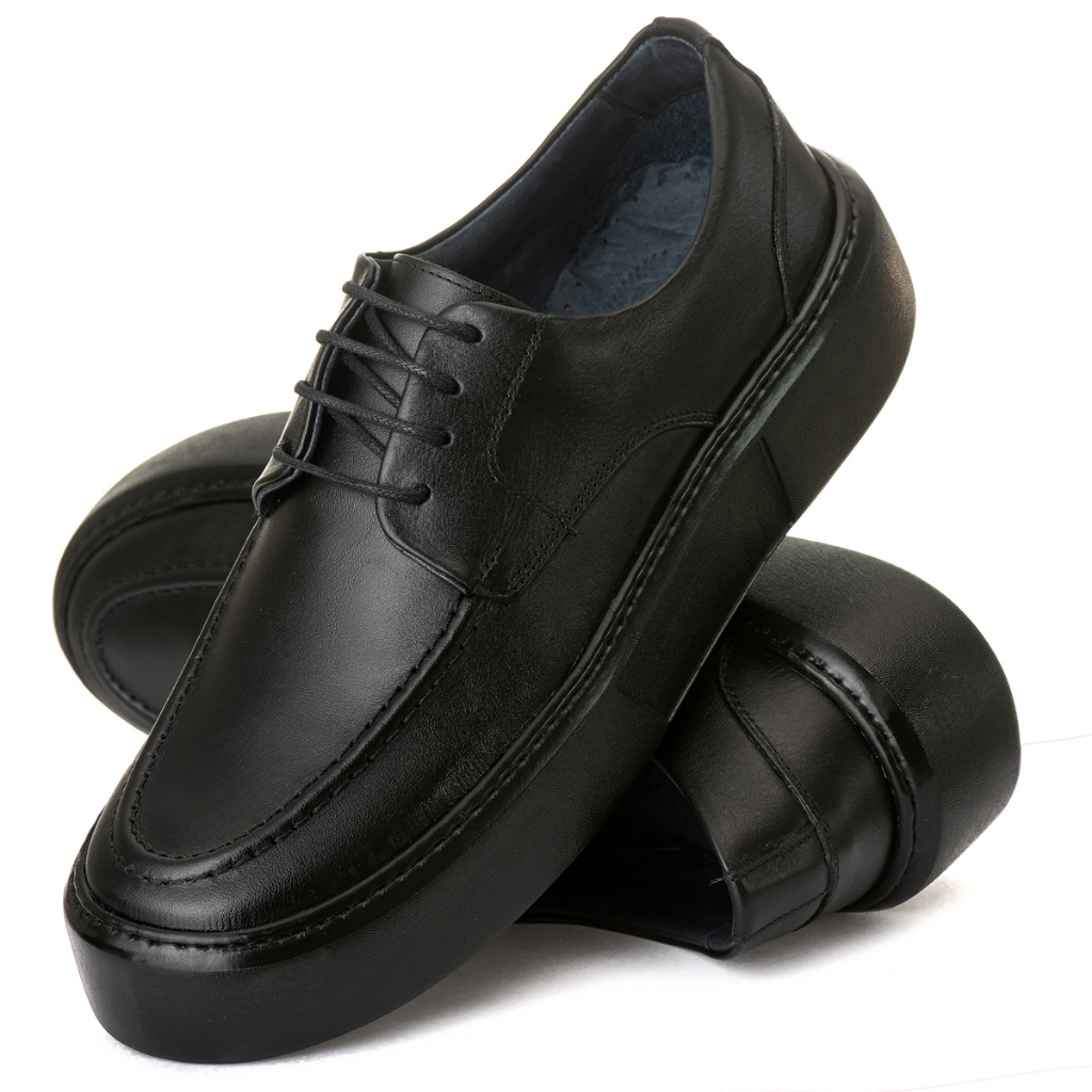 Sapato Masculino Confortável Premium Em Couro Elegante Macio
