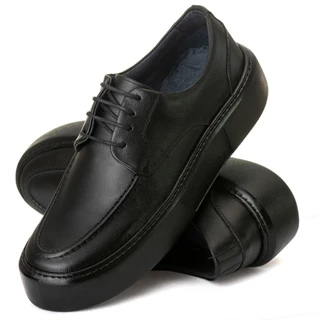 Sapato Masculino Confortável Premium Em Couro Elegante Macio