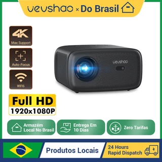 VEVSHAO A18 resolução full HD 1920*1080 projetor android inteligente 4k em Oferta na Shopee
