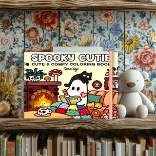 Livro de Colorir Spooky Cute A5
