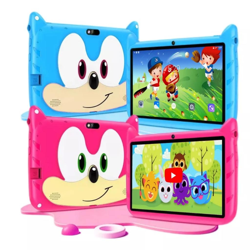 Tablet infantil educativo Sonic para Crianças diversos jogos Com ...