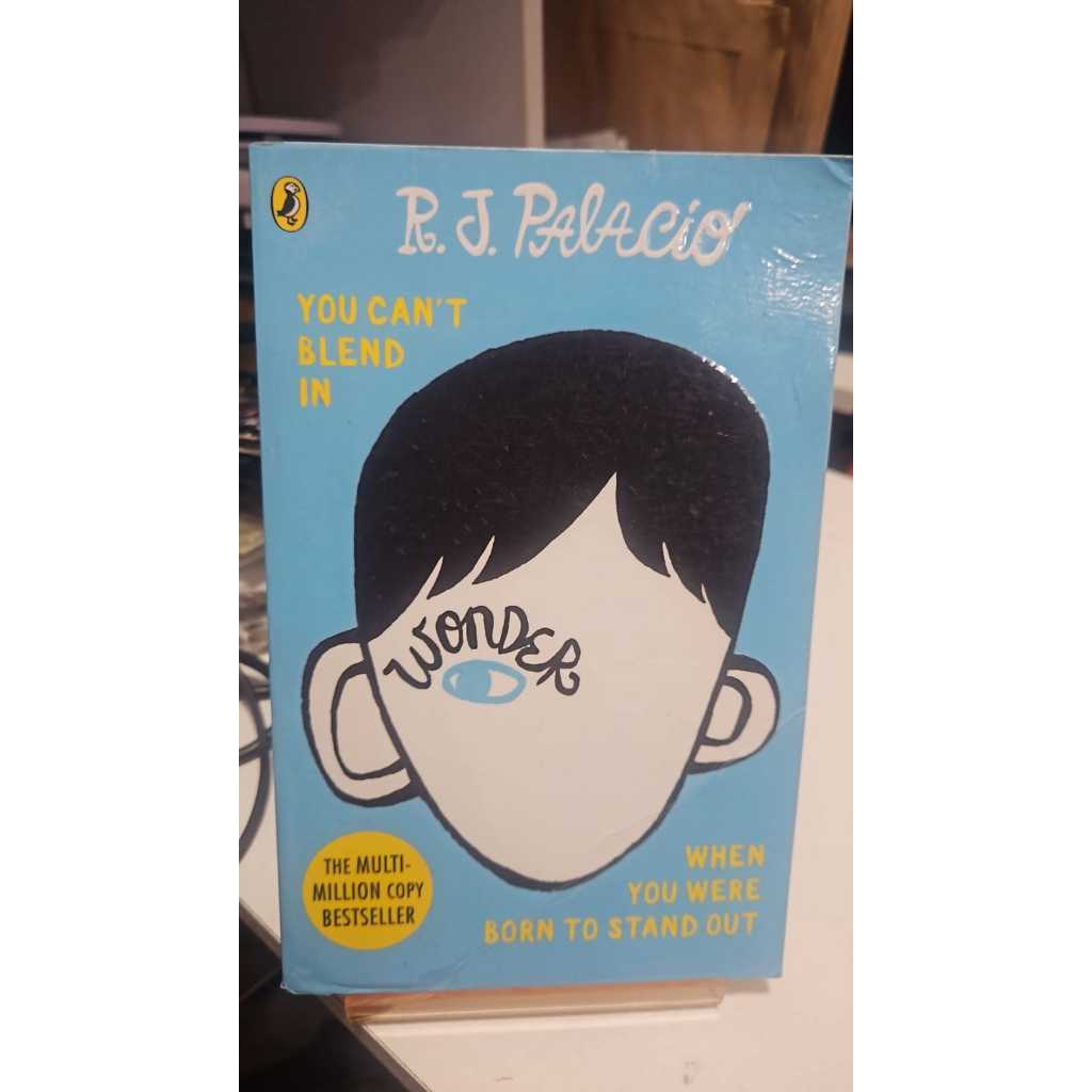 LIVRO WONDER - R.J. PALACIO - INGLÊS - ENS DE IDIOMAS | Shopee Brasil