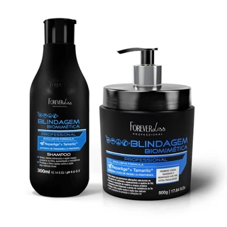Kit Shampoo e Máscara Blindagem Capilar Forever Liss em Oferta na Shopee