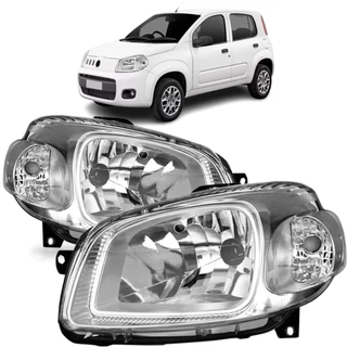 Par Farol Uno Way Vivace Cromado 2011 12 13 14 15