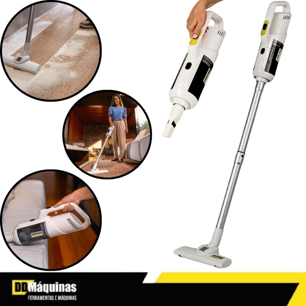 Aspirador de Pó Vertical 2 em 1 Karcher VCL 2 110V - KARCHER