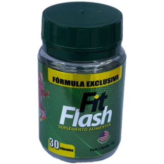 Fit Flash Moderno - 30 Cápsulas Original Suplemento Oficial