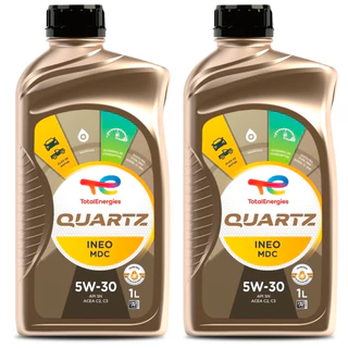 Kit 2 Óleos Total Quartz Ineo Mdc 5w-30 Acea C2 C3 Sintético