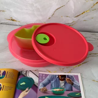 Cristalwave com Divisórias e Bandeja Removível 900 ml TUPPERWARE
