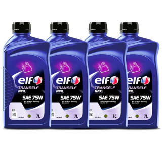 Kit 4 Óleo De Câmbio Manual Tranself Nfx Sae 75w