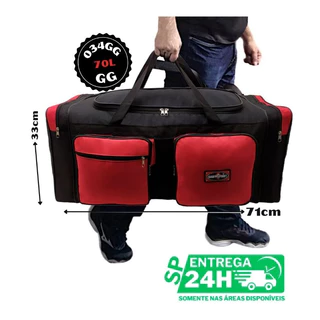 Bolsa de Viagem GG Extra Grande - Bolsa de viagem Feminina - Bolsa Viagem Masculina - Bolsa Viagem