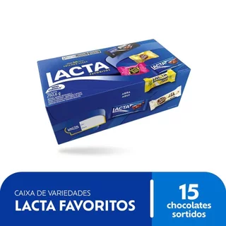 Caixa De Bombom Favoritos Lacta 250,6g