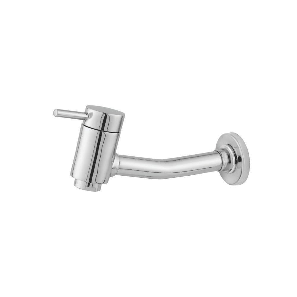 Torneira Cozinha ou Lavatório Parede Banheiro 3010 Torneira Link Metal Cromada