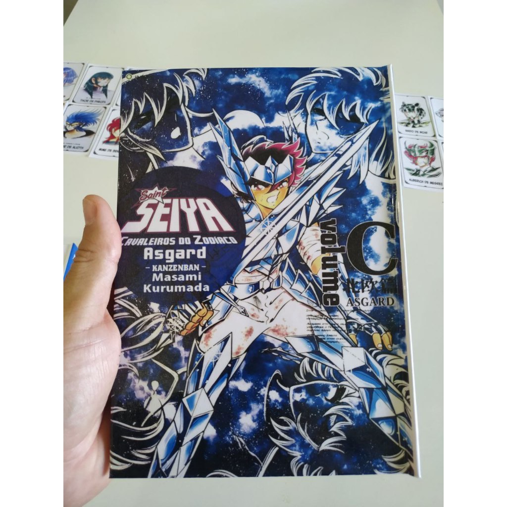 Mangá Artesanal Saint Seiya: Asgard Completo Capa Dura em