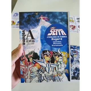Mangá Artesanal Saint Seiya: Asgard Completo Capa Dura em Português