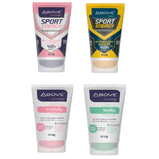 Desodorantes Antitranspirante em Creme Bisnaga 50g - Above