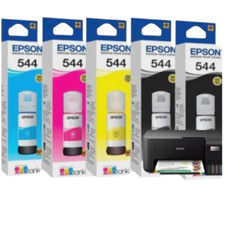kit com 5 tintas Epson Original t544 -L3150-L3250-L3110-L5190-L5290-L3210
