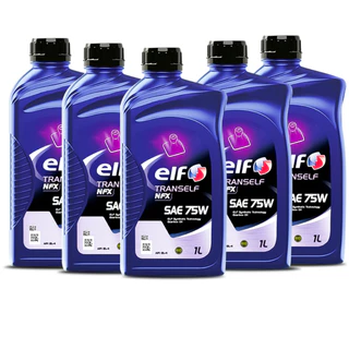 Kit 5 Óleo De Câmbio Manual Tranself Nfx Sae 75w