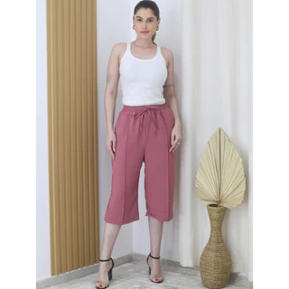 Pantacourt De Duna Com Bolso Feminina