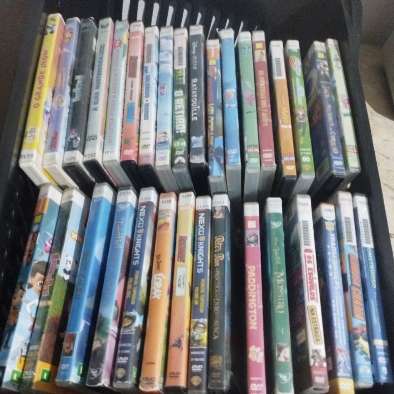 dvd desenho ( são de locadora)