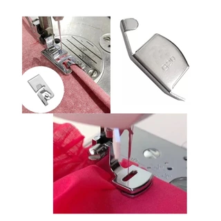 kit 3,4 peças (calcadores 1 franzir,1 bainha ENROLADA 6MM,1 imÃ