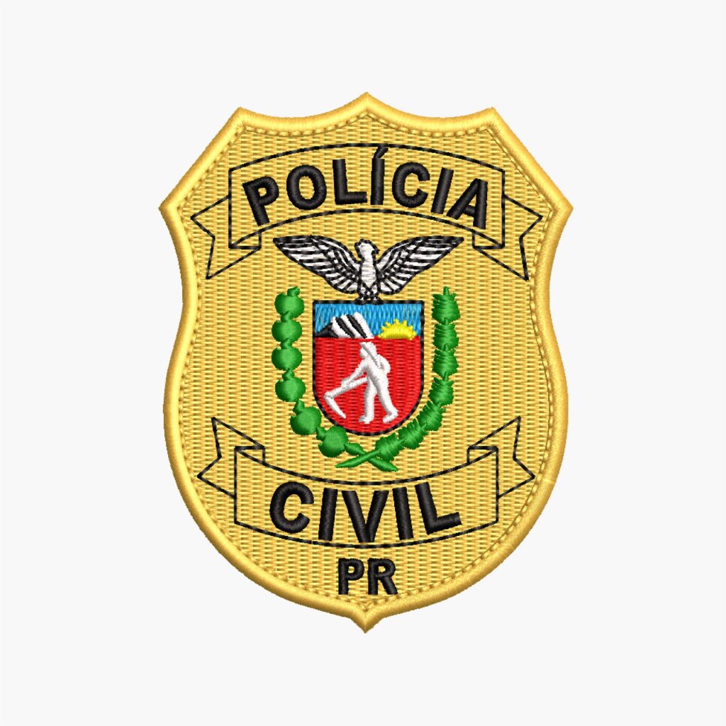 Requer Funcional - Brasão PCPR | Shopee Brasil