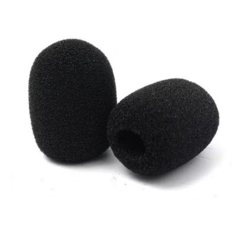 2 Espumas Para Microfone HeadSet Lapela - Earset
