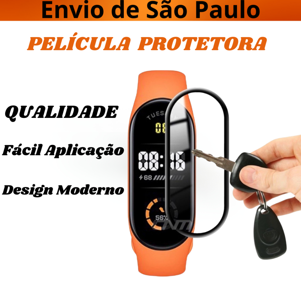Protector De Pantalla Hidrogel Para Xiaomi Smart Band 10 - Pack De 5 Películas TPU Flexibles, Sensibles Al Tacto