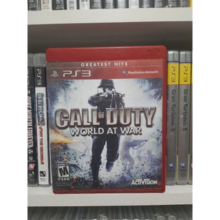 Call Of Duty World At War / Greatest Hits - PS3 Midia Física