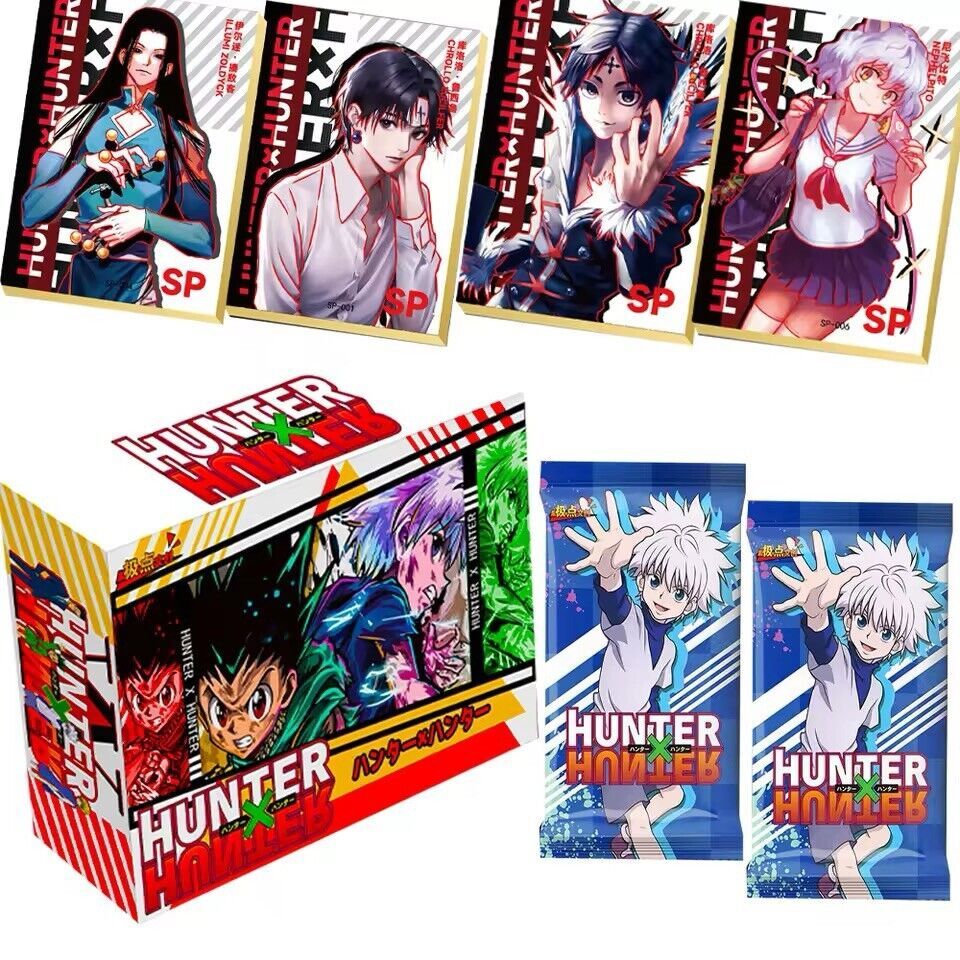 Caixa Hunter x Hunter Cartas Colecionáveis Cards Game TCG | Shopee