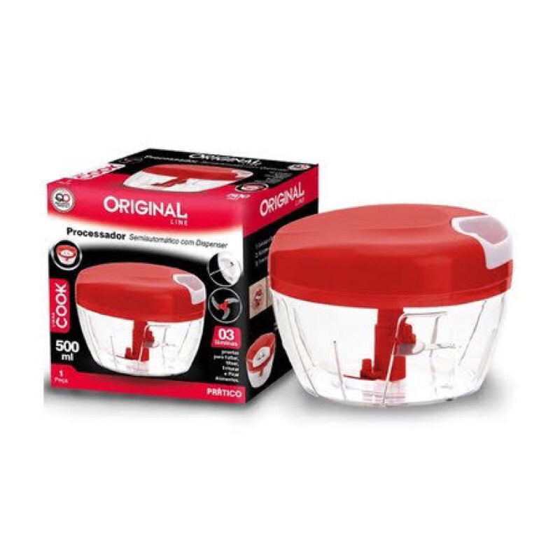 1 Multi Processador Triturador de Alimentos Manual Premium 3