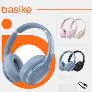 Basike fone sem fio bluetooth headphone sem fio dobráveis A qualidade de som Bluetooth 4.3HiFi